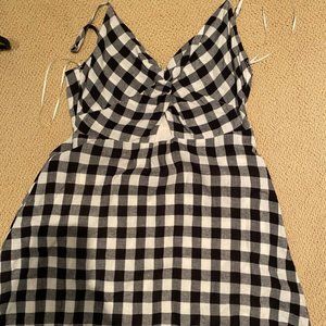 plaid dress